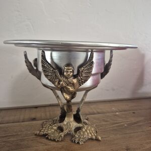 Romanoff Caviar Serving Stand And Bowl VINTAGE